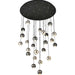 MIRODEMI® Laigueglia | Elegant Crystal LED Chandelier with Hanging Balls