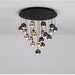 MIRODEMI® Laigueglia | Crystal LED Chandelier with Hanging Balls for Living Room