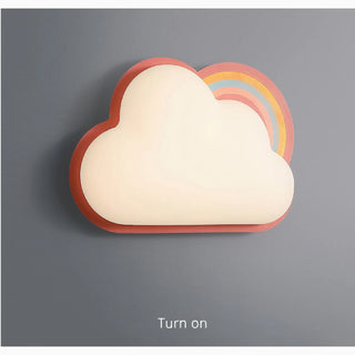 MIRODEMI® Lenzburg | Small Cloud LED wall Light For Kids Room