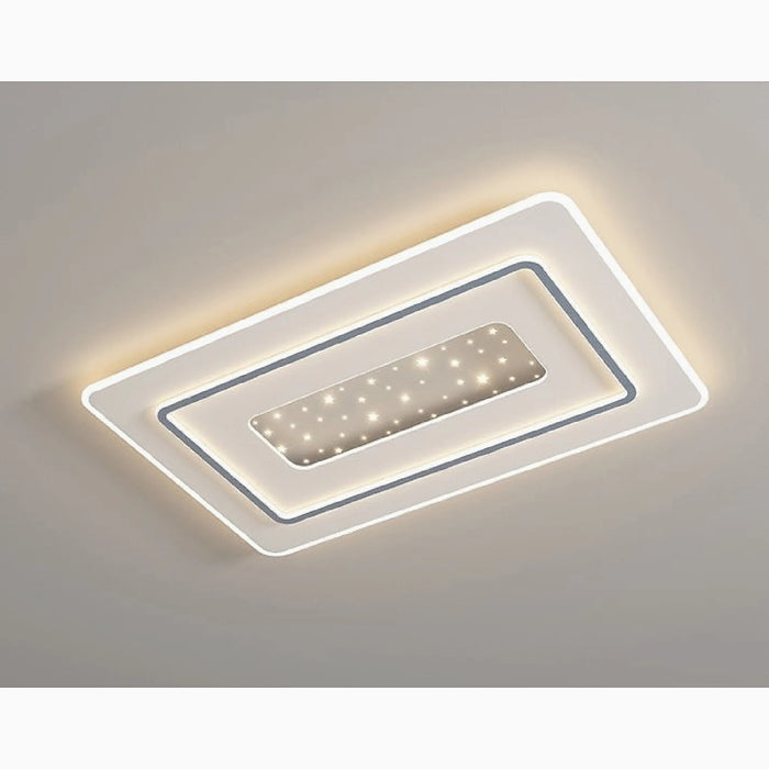 MIRODEMI® Lessines | geometric Minimalist Acrylic LED Ceiling Light