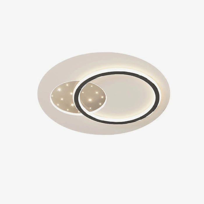 MIRODEMI® Liège | Oval Minimalist Acrylic LED Ceiling Lamp