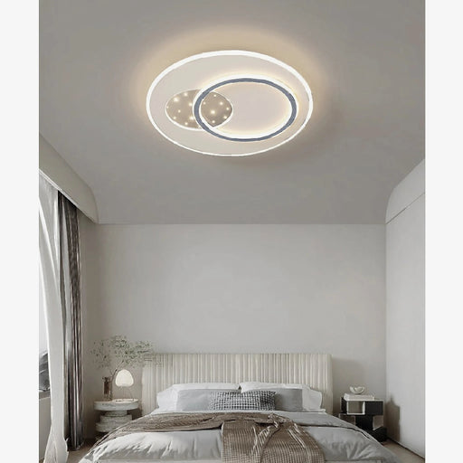 MIRODEMI® Liège | Oval Minimalist Acrylic LED Ceiling Light