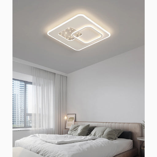 MIRODEMI® Limbourg | Rhomboid Minimalist Acrylic LED Ceiling Light
