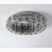MIRODEMI® Loano | Modern Gorgeous Drum Ceiling Crystal Chandelier off