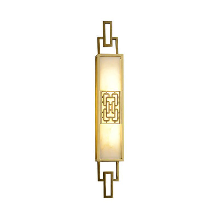 MIRODEMI® Luxury Copper Wall Lamp in Chinese Style for Bedroom, Living Room image | luxury lighting | chinese style wall lamp