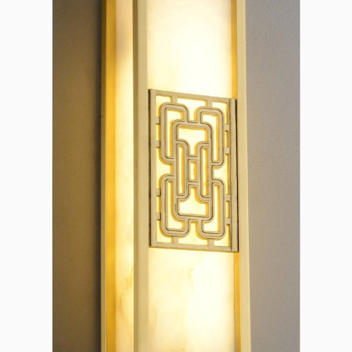 MIRODEMI® Luxury Copper Wall Lamp in Chinese Style for Bedroom, Living Room image | luxury lighting | chinese style wall lamp