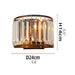 MIRODEMI® Luxury Crystal Wall Lamp in American Style for Living room, Bedroom image | luxury lighting | luxury wall lamps