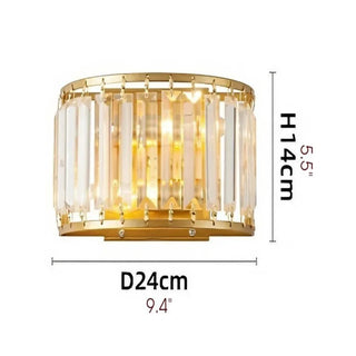 MIRODEMI® Luxury Crystal Wall Lamp in American Style for Living room, Bedroom image | luxury lighting | luxury wall lamps