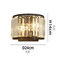 MIRODEMI® Luxury Crystal Wall Lamp in American Style for Living room, Bedroom image | luxury lighting | luxury wall lamps