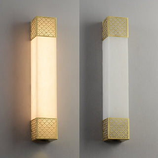 MIRODEMI® Luxury Marble Wall Lamp in Traditional Chinese Style for Bedroom image | luxury lighting | marble wall lamps