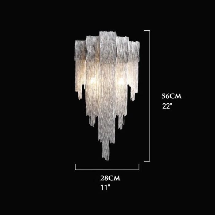 MIRODEMI® Luxury Tassel Wall Lamp in Italian Style for Living Room, Bedroom image | luxury lighting | luxury wall lamps