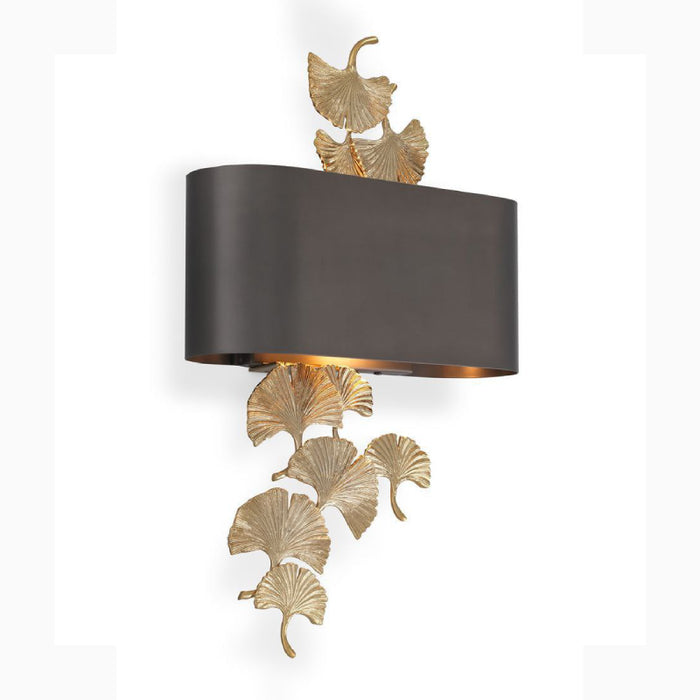 MIRODEMI® Luxury Wall Lamp in Retro Gingko Leaves Style, Living Room, Bedroom image | luxury lighting | luxury wall lamps