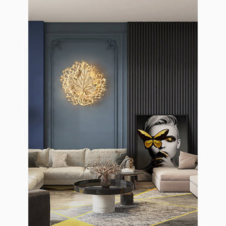 MIRODEMI® Luxury Wall Lamp in the Shape of the Leaf, Living Room, Bedroom image | luxury lighting | luxury wall lamps