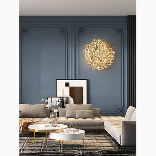 MIRODEMI® Luxury Wall Lamp in the Shape of the Leaf, Living Room, Bedroom image | luxury lighting | luxury wall lamps