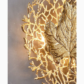 MIRODEMI® Luxury Wall Lamp in the Shape of the Leaf, Living Room, Bedroom image | luxury lighting | luxury wall lamps