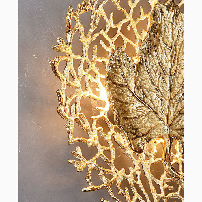 MIRODEMI® Luxury Wall Lamp in the Shape of the Leaf, Living Room, Bedroom image | luxury lighting | luxury wall lamps