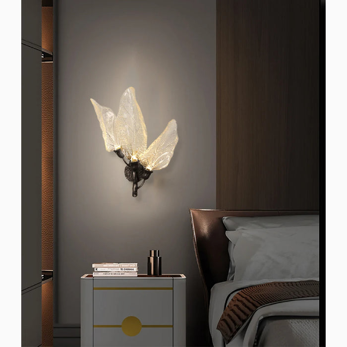 MIRODEMI® Madrid | Leaf Shaped LED Wall Lamp