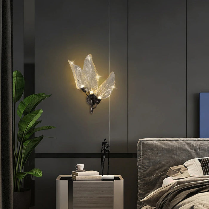 MIRODEMI® Madrid | Leaf Shaped LED Wall Lamp