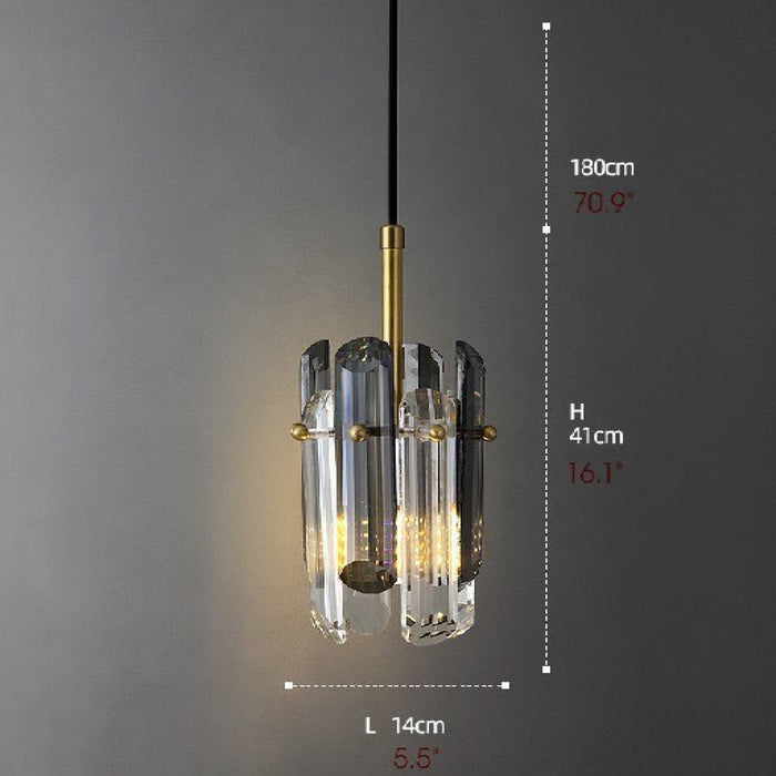 MIRODEMI® Mallare | Luxury Firefly LED Pendant Light for Bedroom
