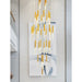 MIRODEMI® Manarola | Long LED Spiral Chandelier 18 lights / NOT Dimmable / Warm Light 3000K