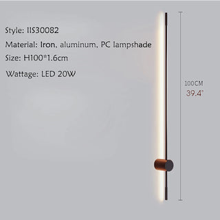 MIRODEMI® Maracena | Minimalist Modern Long LED Wall Lamp | wall light | wall sconce