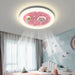 MIRODEMI® Marche-en-Famenne | Modern pink Creative LED Ceiling Lamp