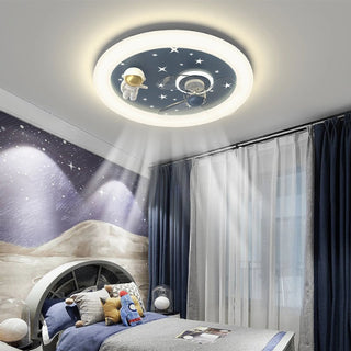 MIRODEMI® Marche-en-Famenne | Modern blue Creative LED Ceiling Lamp