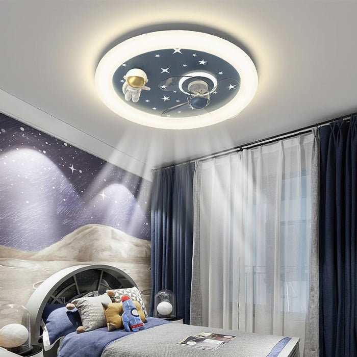 MIRODEMI® Marche-en-Famenne | Modern blue Creative LED Ceiling Lamp