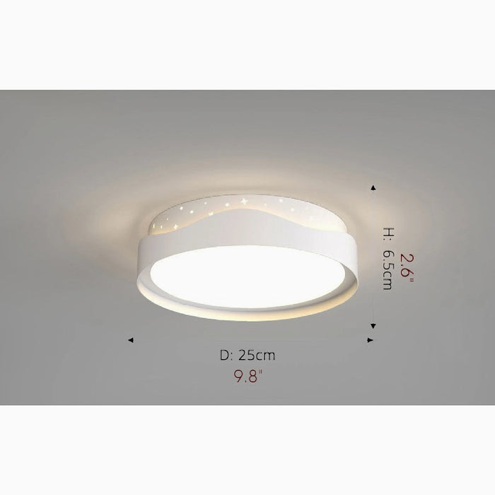 MIRODEMI® Mendrisio | Modern round LED Ceiling Lamp