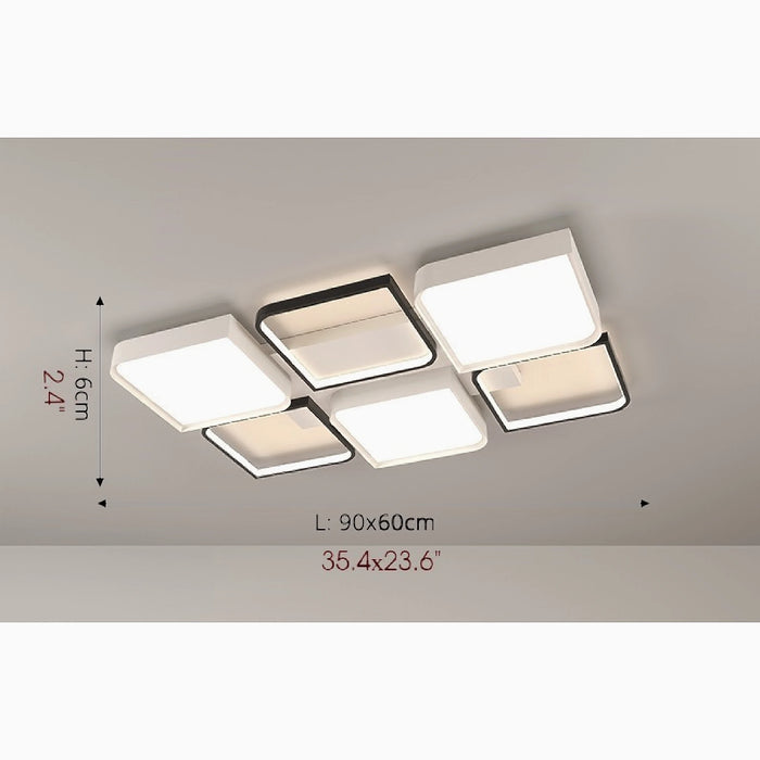 MIRODEMI® Mesen | Modern Minimalist LED Ceiling Light sheme
