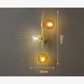 MIRODEMI® Mieres | Luxury Minimalist Glass LED Wall Lamp | wall light | wall sconce