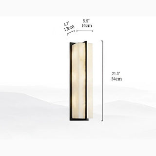 MIRODEMI® Modern Marble Wall Lamp in Minimalistic Style for Courtyard, Outdoor image | luxury lighting | luxury wall lamps