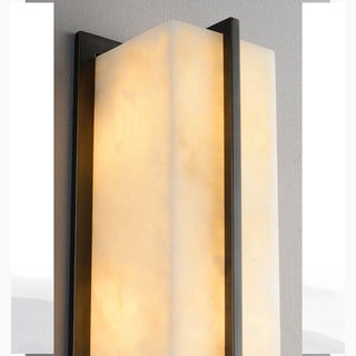 MIRODEMI® Modern Marble Wall Lamp in Minimalistic Style for Courtyard, Outdoor image | luxury lighting | luxury wall lamps