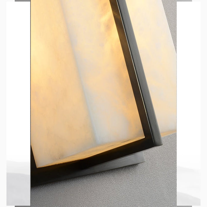 MIRODEMI® Modern Marble Wall Lamp in Minimalistic Style for Courtyard, Outdoor image | luxury lighting | luxury wall lamps