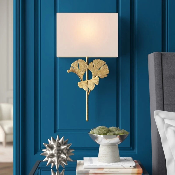 MIRODEMI® Modern Wall Lamp in the Shape of the Ginkgo Leaf, Living Room, Bedroom image | luxury lighting | luxury wall lamps