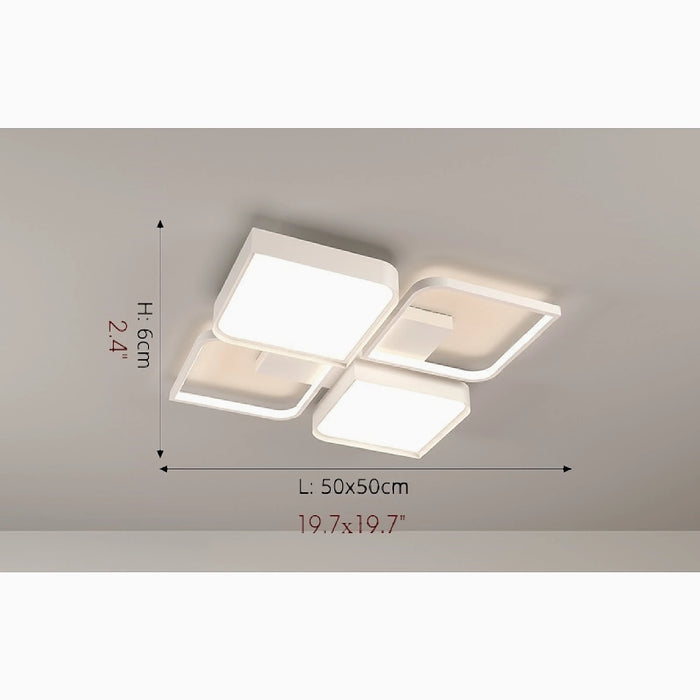 MIRODEMI® Mons | Modern Square LED lamp