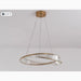 MIRODEMI® Monthey | Modern Gold Chandelier for Living Room