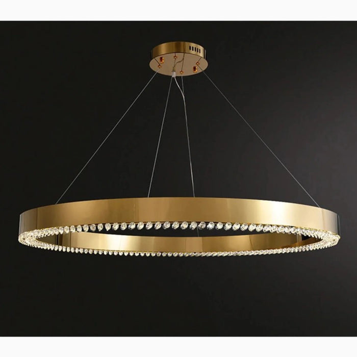 MIRODEMI® Morges | Crystal Round Chandelier for Hotel