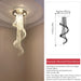 MIRODEMI® Mougins | Сhic Spiral Crystal Ceiling Led Chandelier For Hall