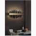 MIRODEMI Moulinet black gold wall sconce
