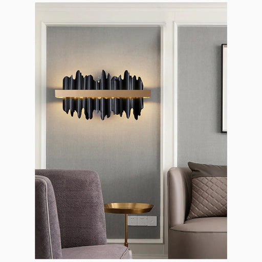 MIRODEMI Moulinet black wall sconce