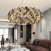 MIRODEMI® Münchenwiler | Modern Chrome Crystal Chandelier for Dining Room