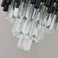 MIRODEMI® Münsingen | Luxury Black Crystal Lighting for Kitchen Island