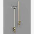 MIRODEMI® Murcia | Long Copper LED Wall Sconce | wall lamp | wall light