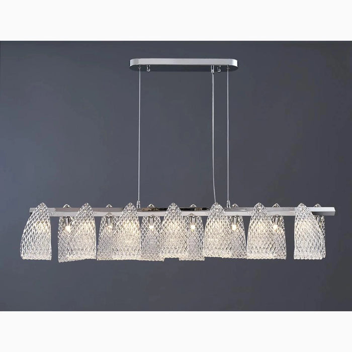 MIRODEMI® Muri bei Bern | Creative Silver Glass Light Fixture for Kitchen