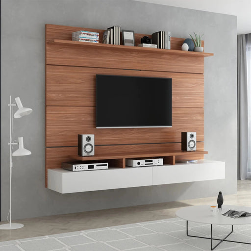 MIRODEMI Neretva Wooden Floating TV Cabinet for 85 inch TV