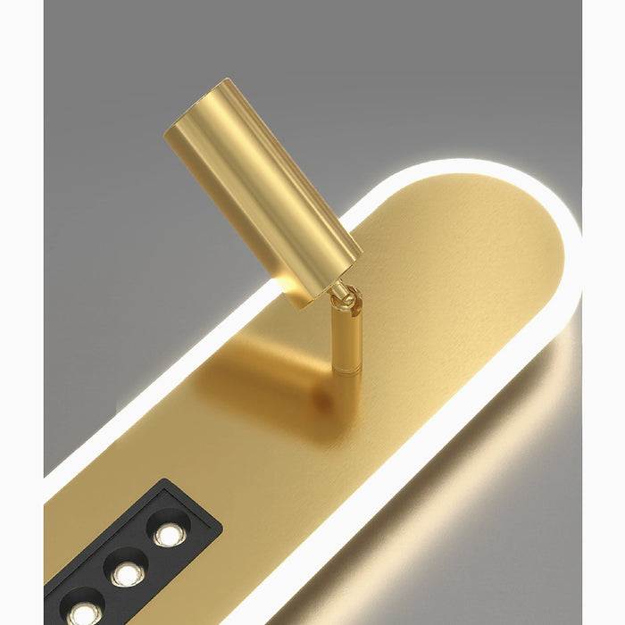 MIRODEMI® Neufchâteau | Dimmable gold Spotlight Ceiling Lamp