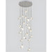 MIRODEMI® Nice | Crystal Staircase Chrome Chandelier 