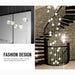 MIRODEMI® Nice | Crystal Staircase Chrome Chandelier 