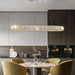 MIRODEMI® Nieuwpoort | Exclusive Oval Modern Crystal Chandelier for Dining Room
